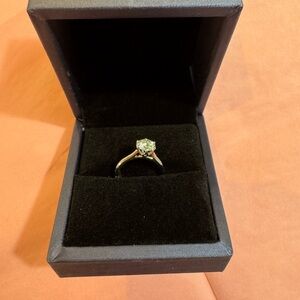 Platinum Moissanite High Energy Ring, New Cosmec Energy Bright Your Time Size5.5